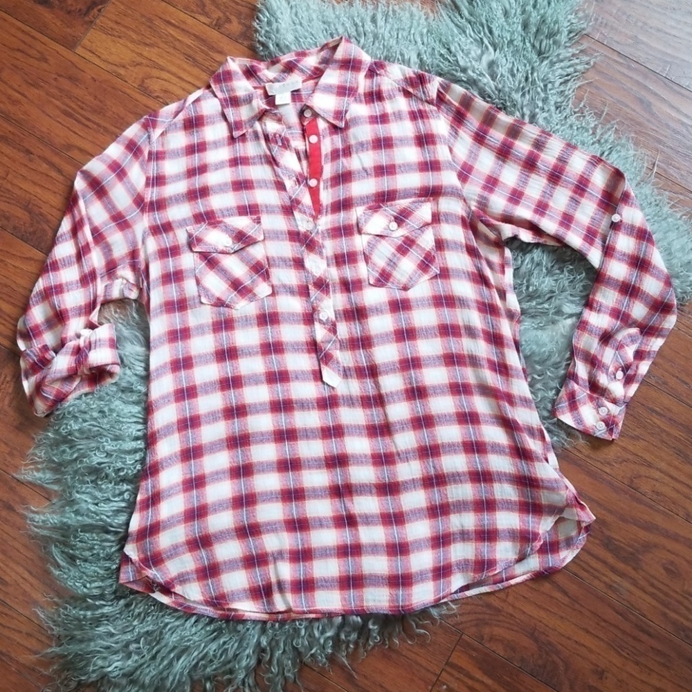 Kenar Plaid Longsleeve